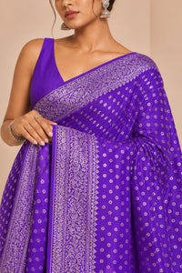 Sonarupa Crepe Silk Saree With Sonarupa Zari Weaving — view 5
