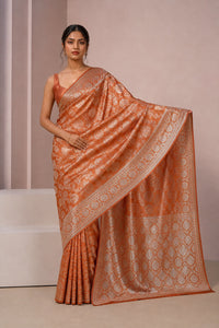 Neem Kota Saree With Applique Work And Scallop Border — view 2