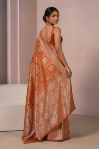 Neem Kota Saree With Applique Work And Scallop Border — view 4