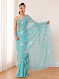 Sadhya Kota Silk Saree With Thread Work — view 2