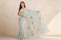 Chhaya Kota Saree With Thread Work And Applique — view 2