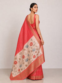 Dhoop Chanderi Saree With Digital Print — view 4