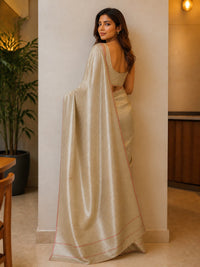 Saanjh Organza Silk Saree With Digital Print — view 4